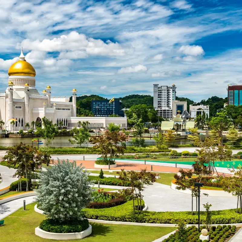 The landscape of Brunei Darussalam